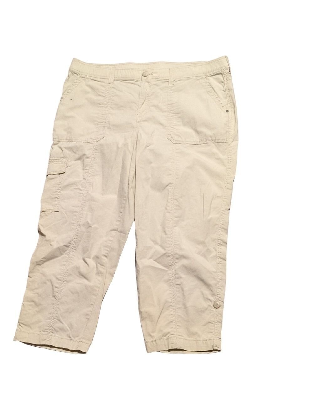 Chicos Cropped Pants Size 2 (12)